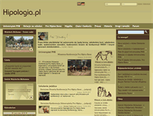 Tablet Screenshot of hipologia.pl